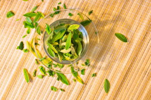 Green tea concept